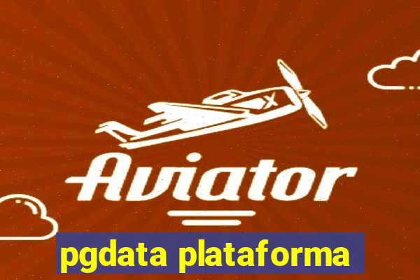 pgdata plataforma